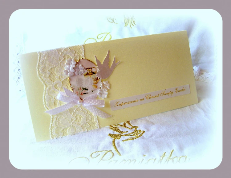 zaproszenie na chrzest święty ręcznie robione 4.JPG