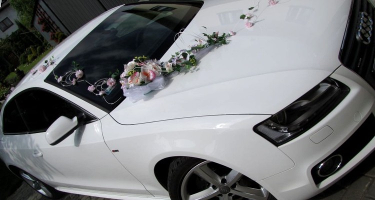 Dekoracja Samochodu Ślubnego 2