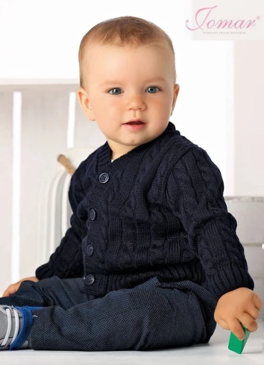 sweterek-na-chrzest-dla-chłopczyków-granatowy-237.jpg Elegancki chłopięcy sweterek do chrztu, okazjonalny