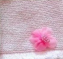 czapka-dzianina-dla dziewczynki-RÓŻOWY-JKm-05-.jpg MAŁY KWIATEK