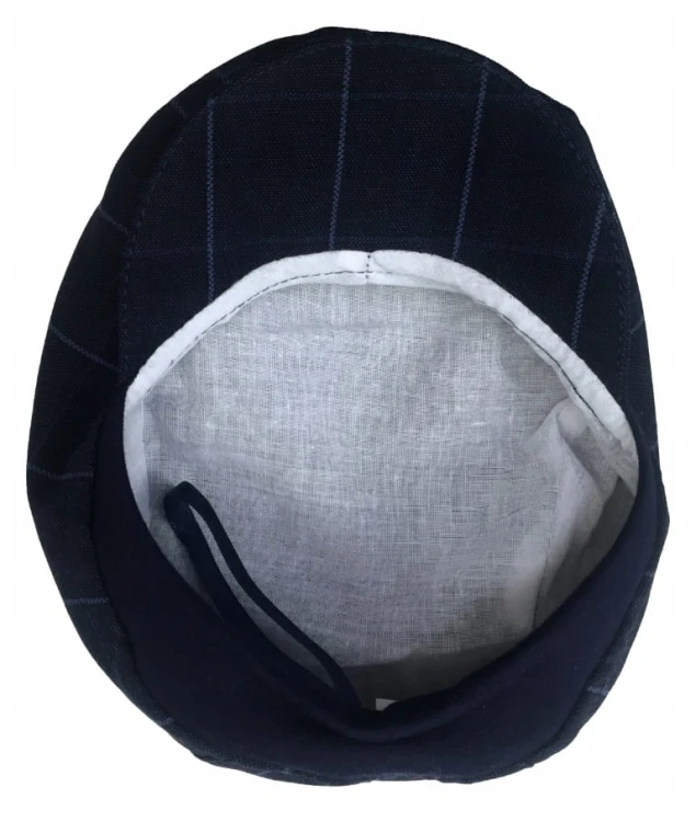 komplet-na chrzest-kratka granatowa-kaszkiet 2.jpg