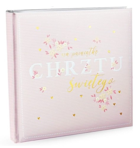 album-nazdjęcia-pamiątka-na chrzest-dla-dziewczynki-RÓŻOWY.jpg   Happy Album HAS-011
