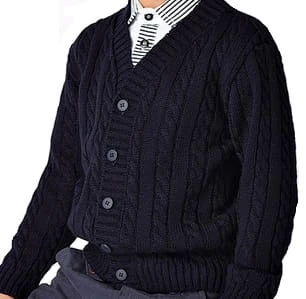 sweteerek-na-chrzest-dla-chłopczyków-granatowy-237.jpg Elegancki chłopięcy sweterek okazjonalny