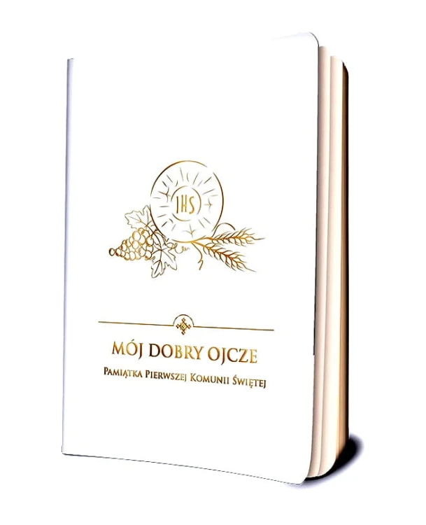 modliewnik-ksiazeczka-o-pierwszej komunii-iala-zloe-litery-JMoj dobry Ojcze.jpg