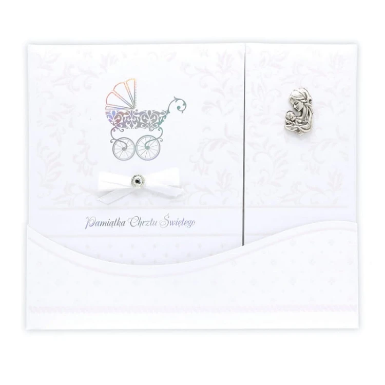 pamiatka-na chrzest-album-pamiatkowy-srebrzony-z brokatem-przód-No10.jpg