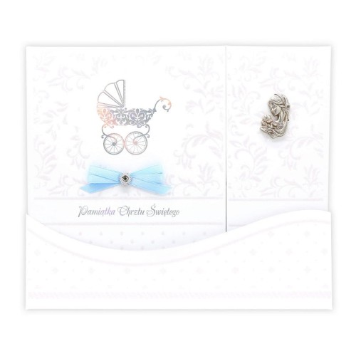 pamiatka-na chrzest-album-pamiatkowy-srebrzony-z brokatem-dla dziewwczynki-NIEBIESKA KOKARDKA-No12.jpg