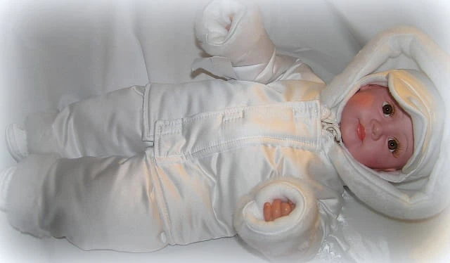 ubranka-na chrzest-ubranko-do chrztu-dla chlopca-białyChD2.JPG  eleganckie, zimowe ubranko chrzest-kombinezon biały 