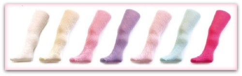 Rajstopki bawełniane żakardowe