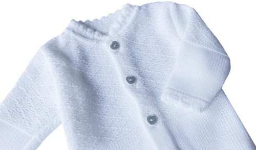 sweterek-na chrzest-dla-dziewczynki-narzutka-dzianina-bialy-JN.jpg Elegancki dziewczęcy sweterek do chrztu