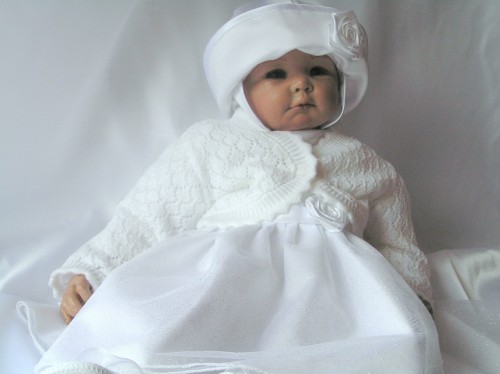 ubranko-na chrzest-dla-dziewczynki-sukienka-bolerko-kapelusik-P1010027-JPG Komplet ubranko do Chrztu