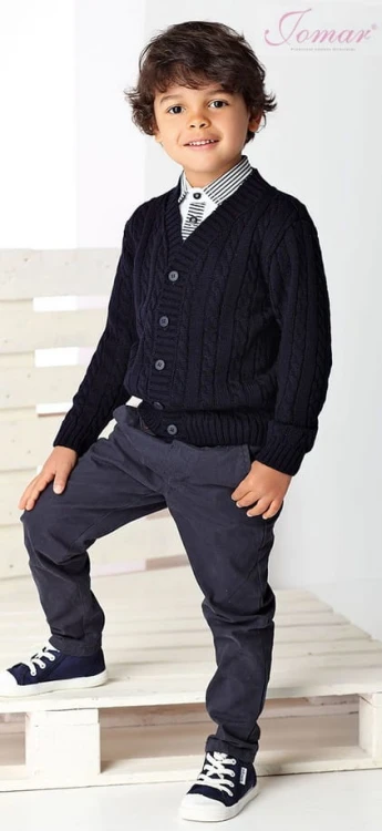 sweteerek-na-chrzest-dla-chłopczyków-granatowy-237.jpg  Elegancki chłopięcy sweterek okazjonalny