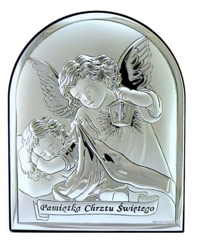 obrazek-pamiatka-na chrzest-posrebrzany-ryngraf-BC6470S-2  liturgiczny.jpg