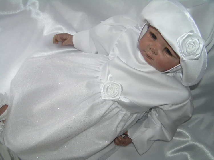 ubranko-na chrzest-dla-dziewczynki-sukienka-bolerko-kapelusik-P1010015-JPG Komplet ubranko do Chrztu