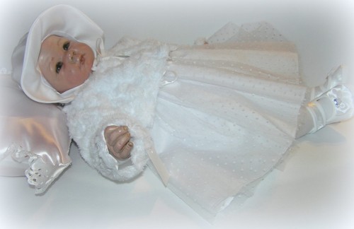 ubranko-na chrzest-dla-dziewczynki-bolerko-rózyczki-sukienka-kapelusik -ROZA.JPG