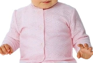 sweterek-na chrzest-dla dziewczynki-narzutka-dzianina-różowy-719.jpg  Elegancki sweterek do chrztu z dzianiny